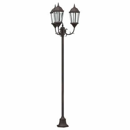 vidaXL Garden Light 57 x 49 x 241 cm Aluminium and Glass - Bronze