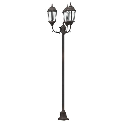 vidaXL Garden Light 57 x 49 x 241 cm Aluminium and Glass - Bronze