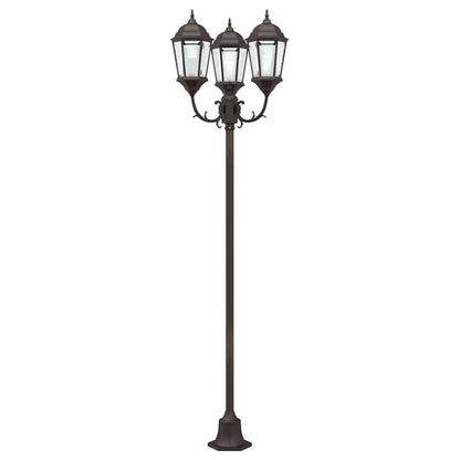 vidaXL Garden Light 57 x 49 x 241 cm Aluminium and Glass - Bronze