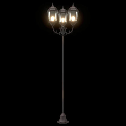vidaXL Garden Light 57 x 49 x 241 cm Aluminium and Glass - Bronze