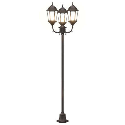 vidaXL Garden Light 57 x 49 x 241 cm Aluminium and Glass - Bronze
