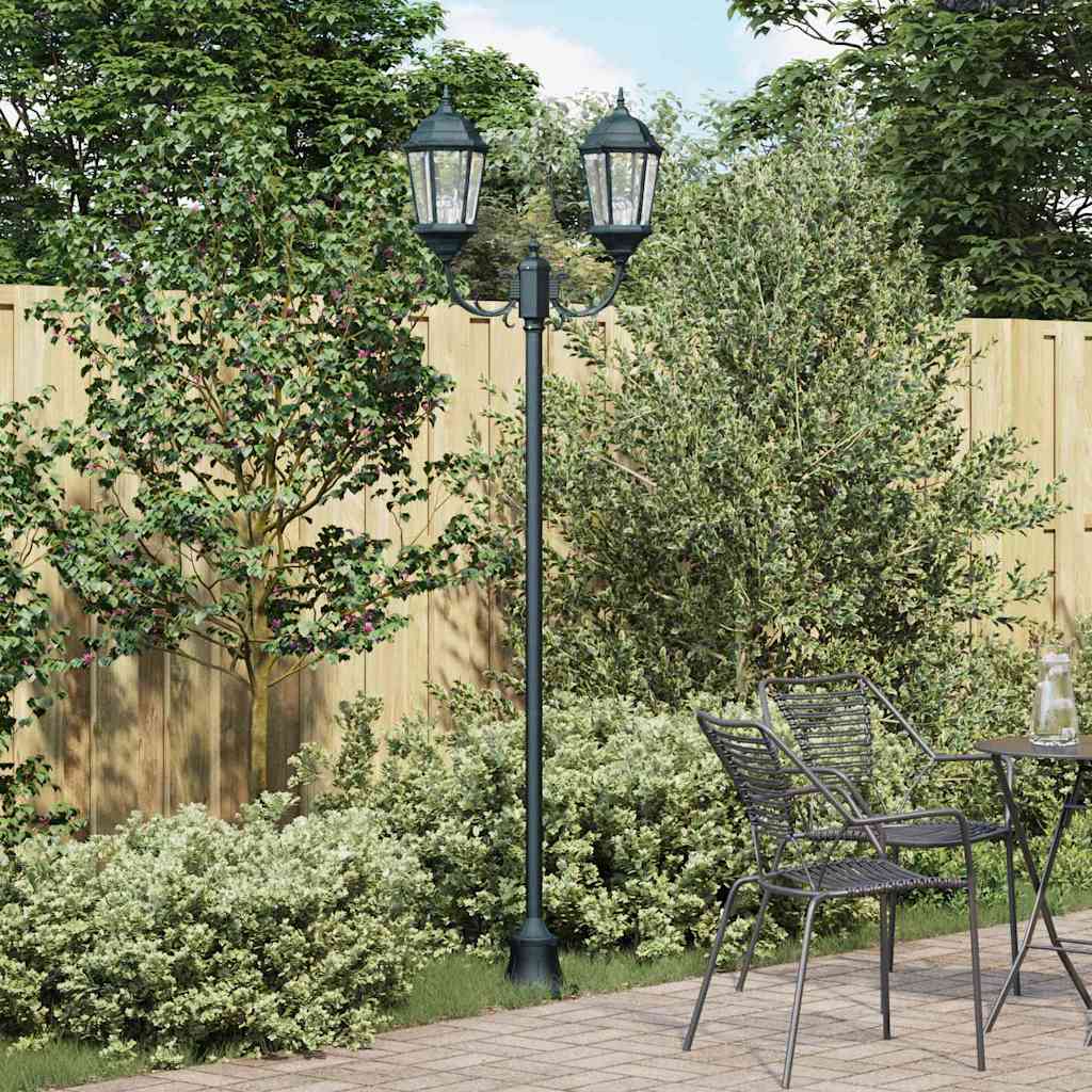 vidaXL Garden Light 68 x 20 x 235 cm Aluminium and Glass - Green