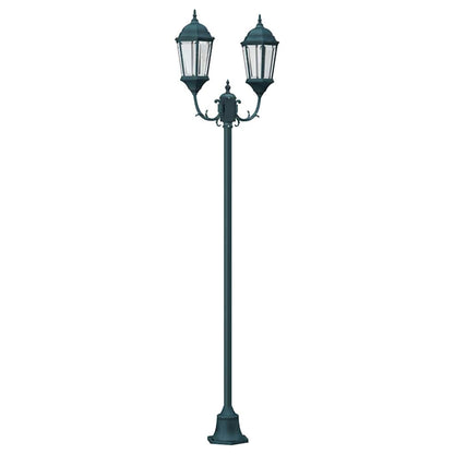 vidaXL Garden Light 68 x 20 x 235 cm Aluminium and Glass - Green