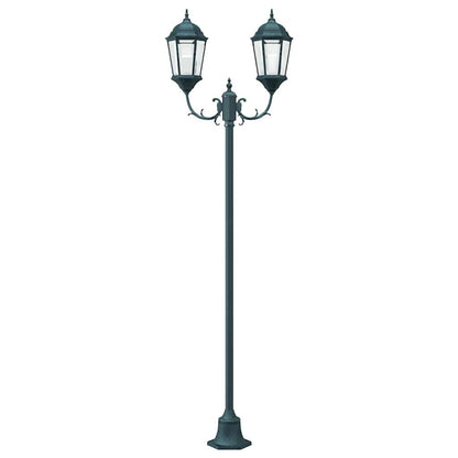 vidaXL Garden Light 68 x 20 x 235 cm Aluminium and Glass - Green