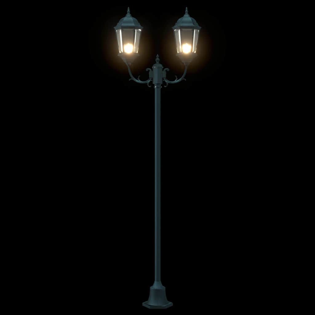 vidaXL Garden Light 68 x 20 x 235 cm Aluminium and Glass - Green