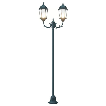 vidaXL Garden Light 68 x 20 x 235 cm Aluminium and Glass - Green