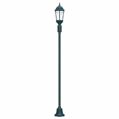 vidaXL Garden Light 68 x 20 x 235 cm Aluminium and Glass - Green