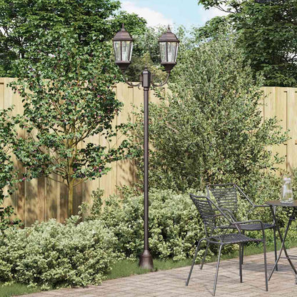 vidaXL Garden Light 68 x 20 x 235 cm Aluminium and Glass - Bronze - 54743