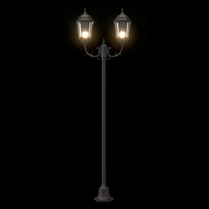 vidaXL Garden Light 68 x 20 x 235 cm Aluminium and Glass - Bronze - 54743