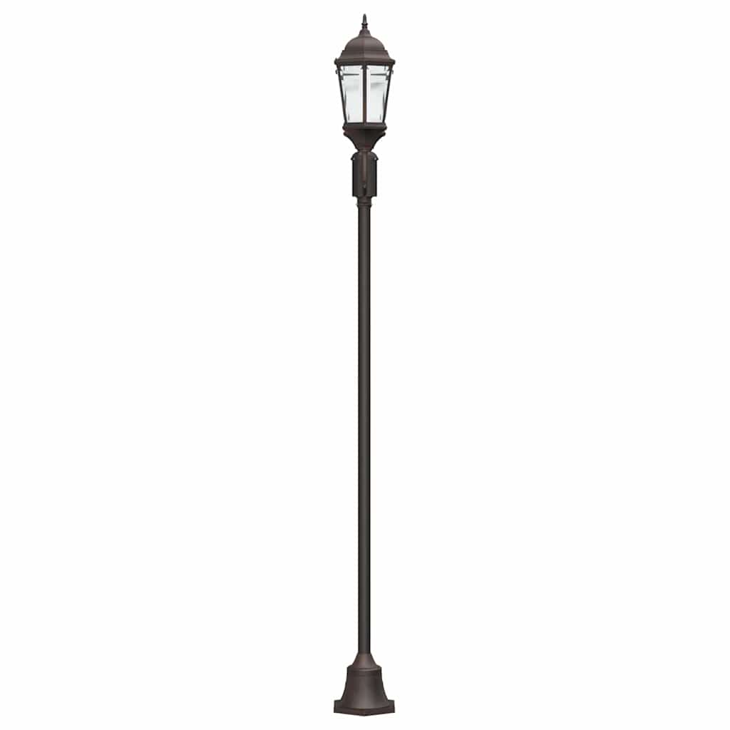 vidaXL Garden Light 68 x 20 x 235 cm Aluminium and Glass - Bronze - 54743