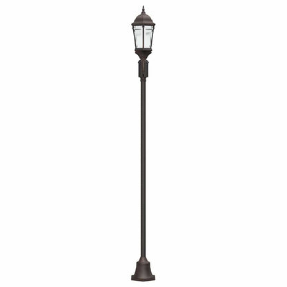 vidaXL Garden Light 68 x 20 x 235 cm Aluminium and Glass - Bronze - 54743
