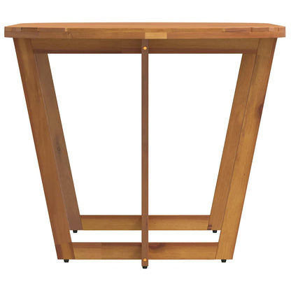 vidaXL Garden Dining Table Oval 200x90x75 cm Solid Wood Acacia - Brown