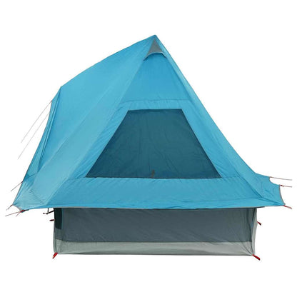 vidaXL Tipi Tent 6-Person Blue Taffeta - 466 x 310 x 240 cm