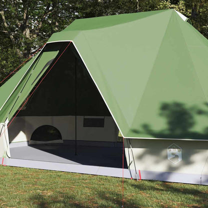 vidaXL Tipi Tent 10-Person Green Taffeta - 680 x 430 x 270 cm