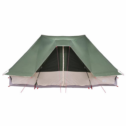 vidaXL Tipi Tent 10-Person Green Taffeta - 680 x 430 x 270 cm