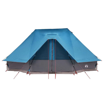 vidaXL Tipi Tent 10-Person Blue Taffeta - 680 x 430 x 270 cm