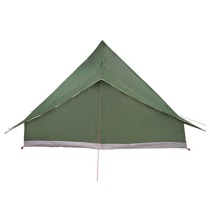 vidaXL Tipi Tent 10-Person Green Taffeta - 364 x 281 x 257 cm