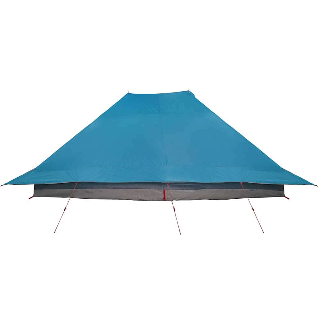 vidaXL Tipi Tent 12-Person Blue Taffeta - 660 x 456 x 200 cm
