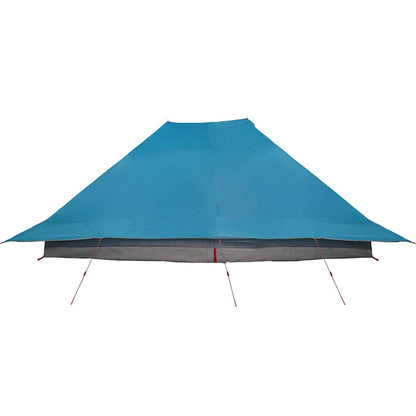 vidaXL Tipi Tent 12-Person Blue Taffeta - 660 x 456 x 200 cm