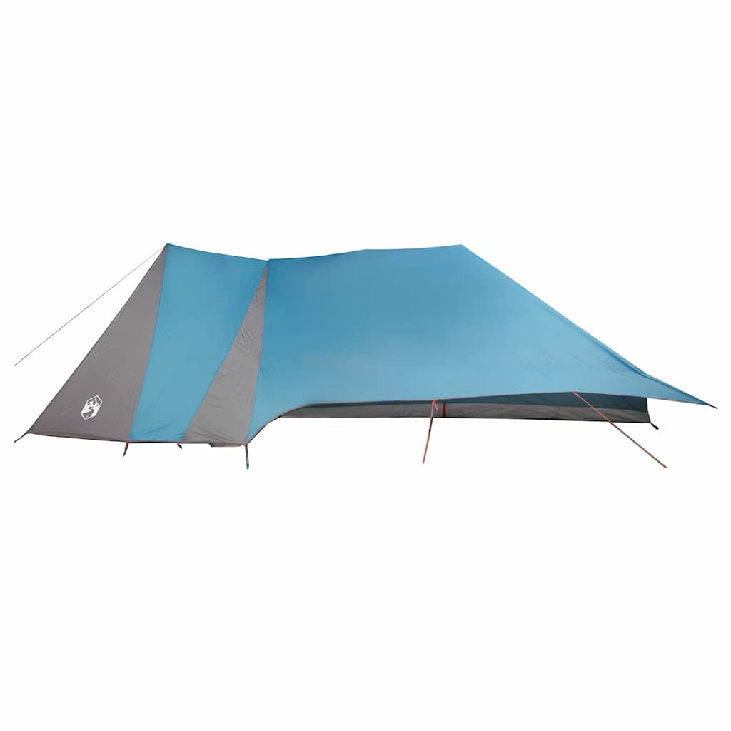 vidaXL Tipi Tent 12-Person Blue Taffeta - 660 x 456 x 200 cm