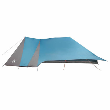 vidaXL Tipi Tent 12-Person Blue Taffeta - 660 x 456 x 200 cm
