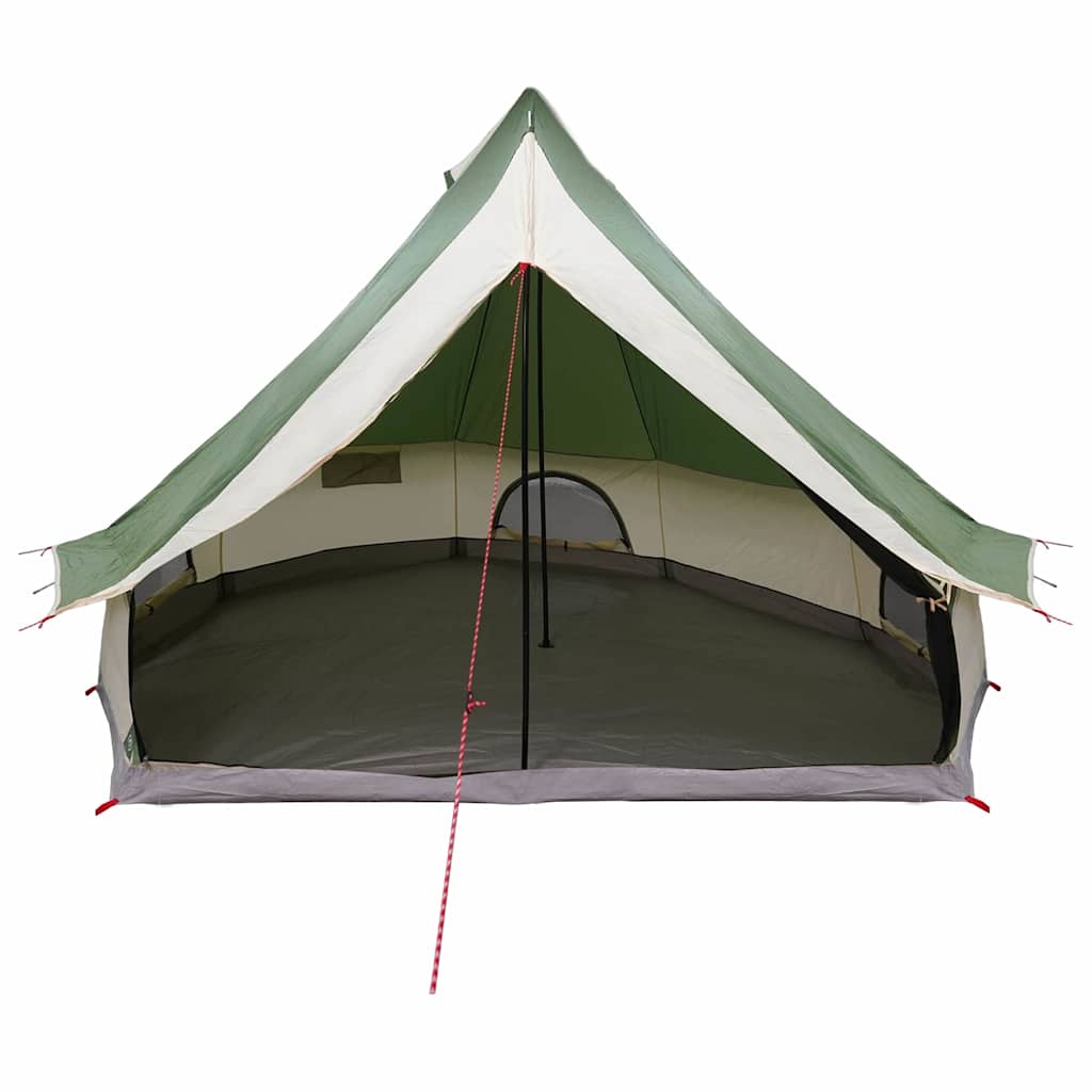 vidaXL Tipi Tent 8-Person Green Taffeta - 400 x 346 x 250 cm