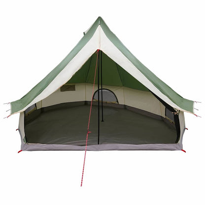 vidaXL Tipi Tent 8-Person Green Taffeta - 400 x 346 x 250 cm