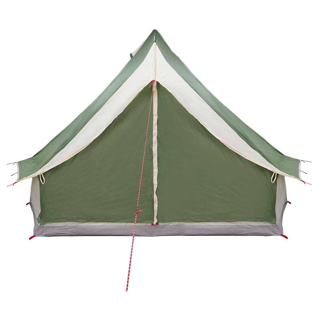 vidaXL Tipi Tent 8-Person Green Taffeta - 400 x 346 x 250 cm