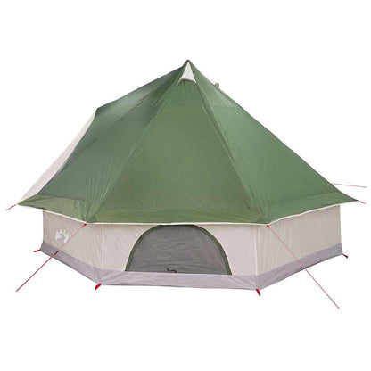 vidaXL Tipi Tent 8-Person Green Taffeta - 400 x 346 x 250 cm