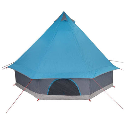 vidaXL Tipi Tent 8-Person Blue Taffeta - 400 x 346 x 250 cm