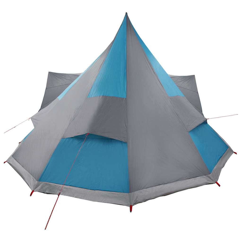 vidaXL Tipi Tent with Roof Blue 510 x 690 x 330 cm Taffeta