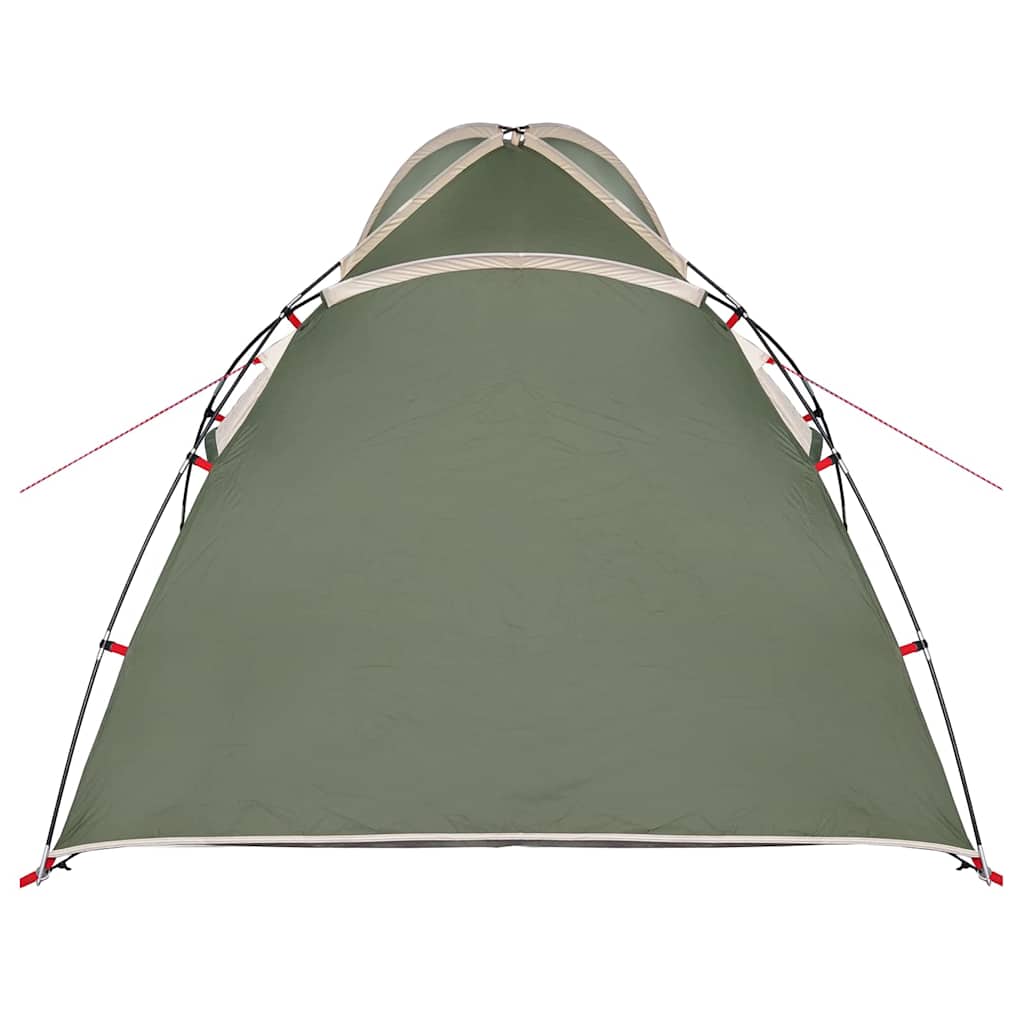 vidaXL Cabin Tent 2-Person Green Taffeta - 370 x 230 x 185 cm