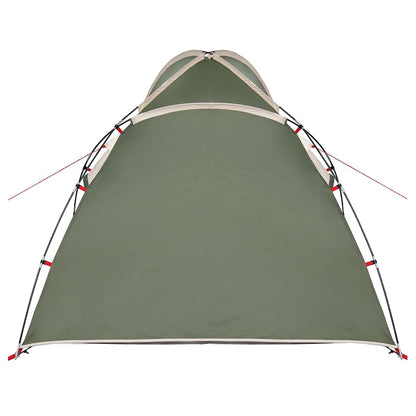 vidaXL Cabin Tent 2-Person Green Taffeta - 370 x 230 x 185 cm