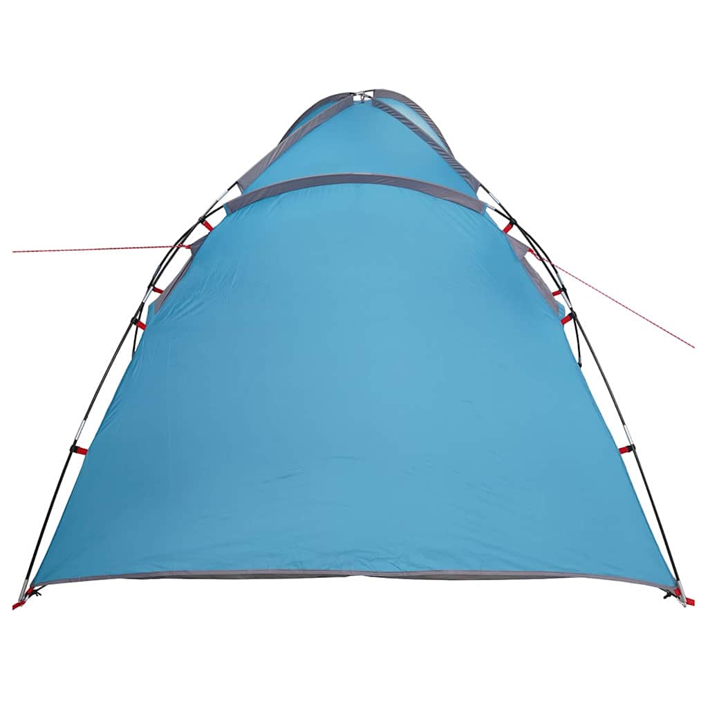 vidaXL Cabin Tent 2-Person Blue Taffeta - 370 x 230 x 185 cm