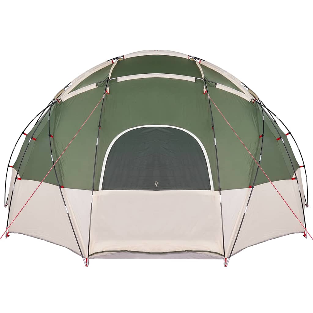 vidaXL Dome Tent with Roof Green 475 x 475 x 235 cm Taffeta