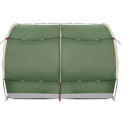 vidaXL Bike Storage Tent with Roof Green 256 x 222 x 182 cm Taffeta