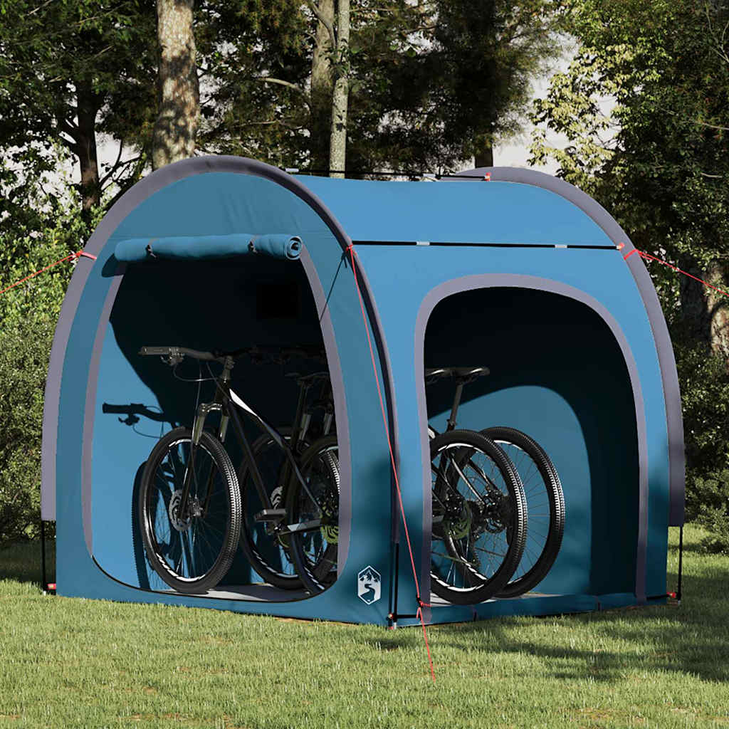 vidaXL Bike Storage Tent 210 x 156 x 180 cm Waterproof Blue