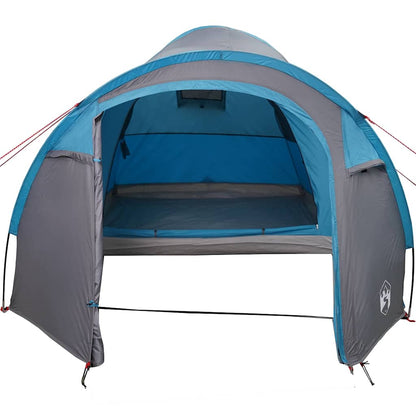 vidaXL Dome Tent Dome with Roof with Storage Blue 384 x 254 x 170 cm