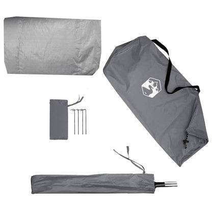 vidaXL Inner Tent 1-Person [Black]: Black (#0A0A0A) Mesh - 220 x 128 x 110 cm