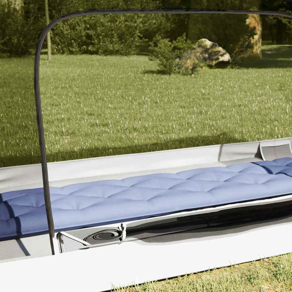 vidaXL Inner Tent 1-Person [Black]: Black (#0A0A0A) Mesh - 220 x 128 x 110 cm