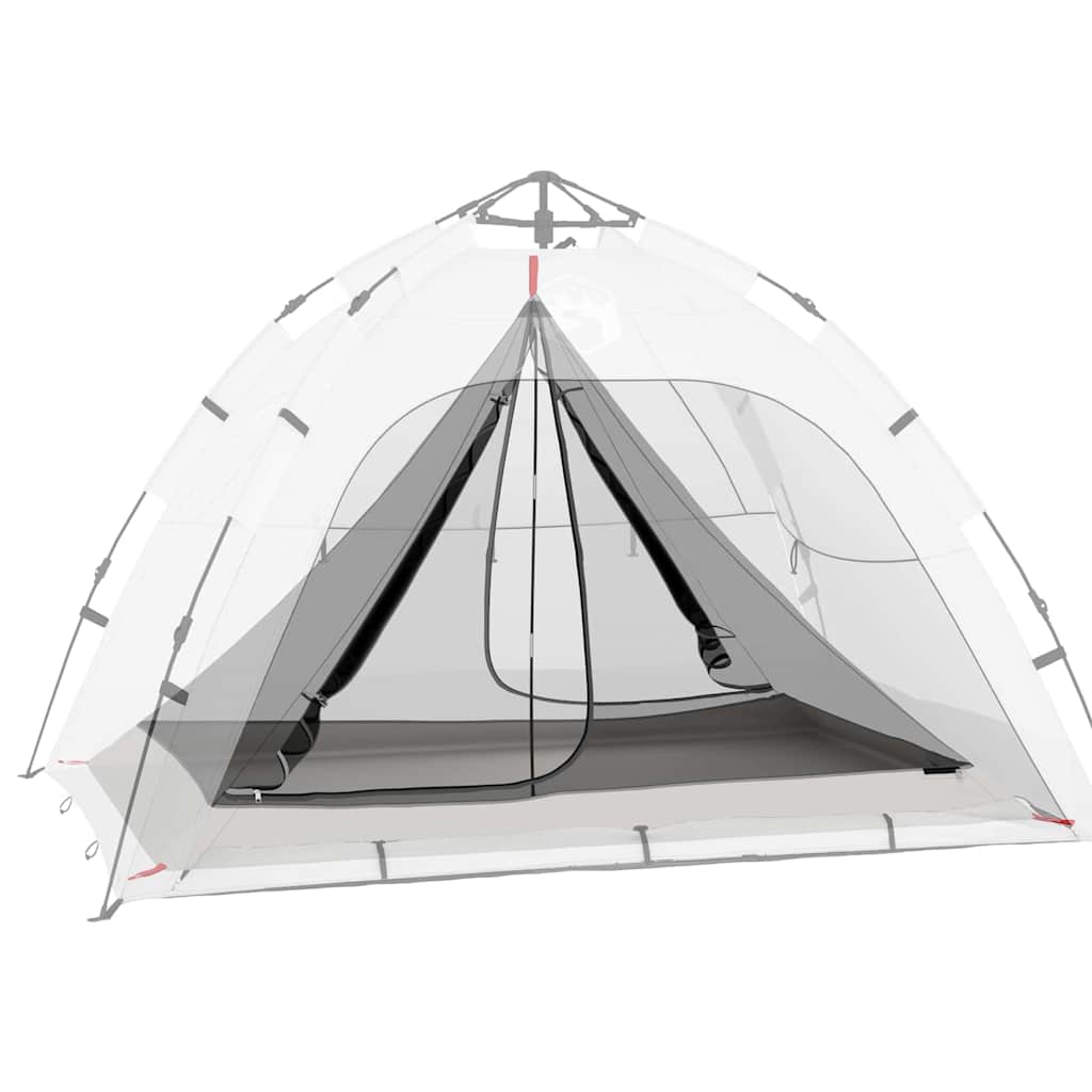 vidaXL Inner Tent 1-Person [Black]: Black (#0A0A0A) Mesh - 240 x 160 x 133 cm