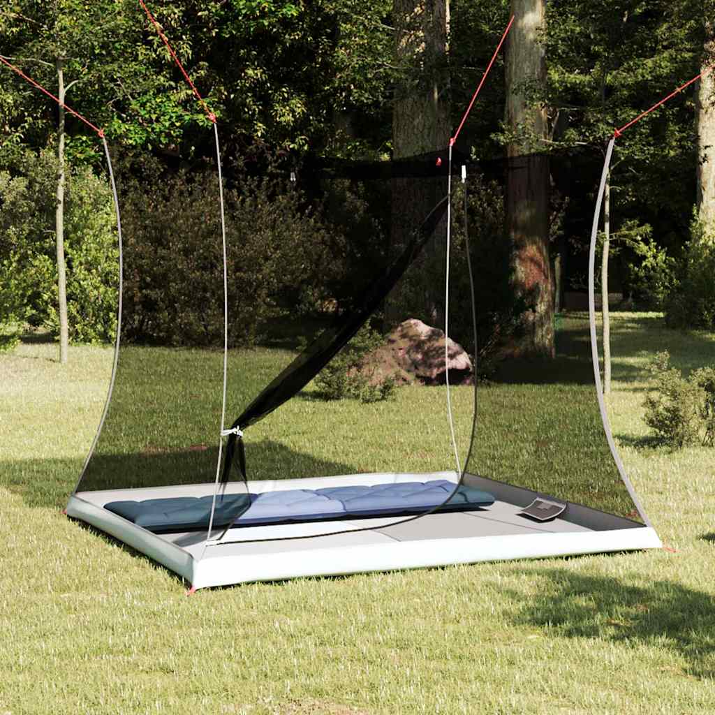 vidaXL Inner Tent 2-Person Black Mesh - 208 x 140 x 175 cm - 38670