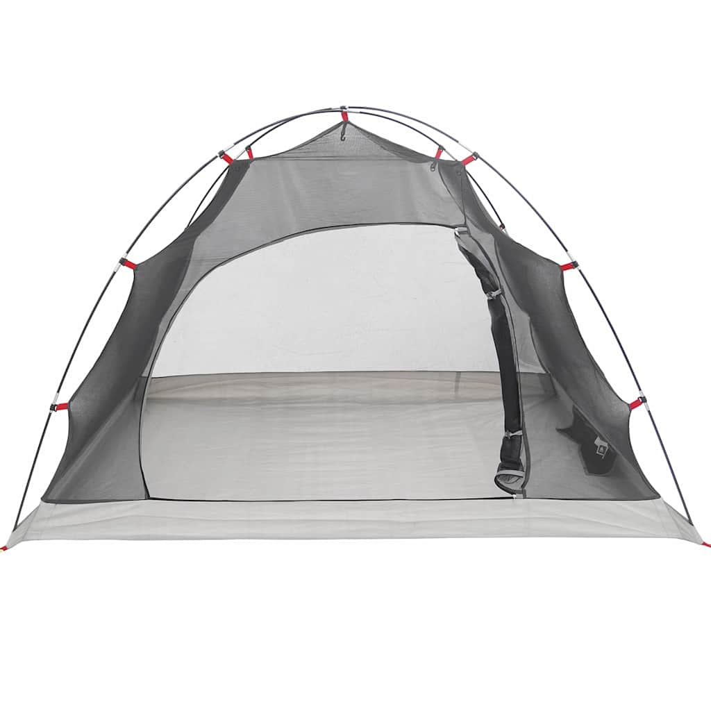 vidaXL Tent with Roof with Storage Grey and Black 236 x 108 x 120 cm