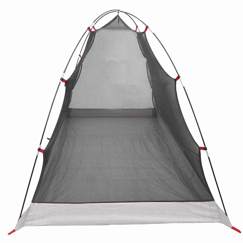vidaXL Tent with Roof with Storage Grey and Black 236 x 108 x 120 cm