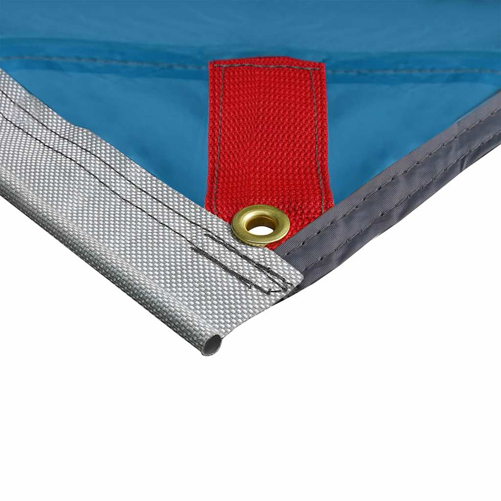 vidaXL Water Resistant Tarp -Person 240 x 300 cm Waterproof Blue