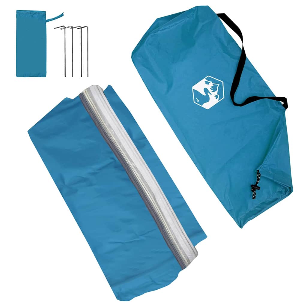 vidaXL Water Resistant Tarp -Person 240 x 300 cm Waterproof Blue