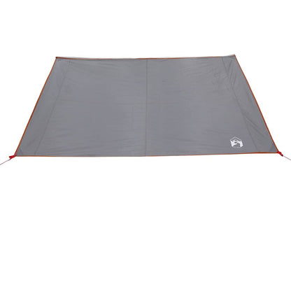 vidaXL Water Resistant Tarp -Person 240 x 300 cm Grey and Orange