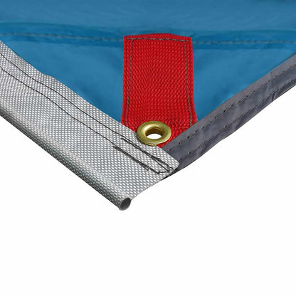 vidaXL Caravan Awning 240 x 460 cm Waterproof Blue Taffeta