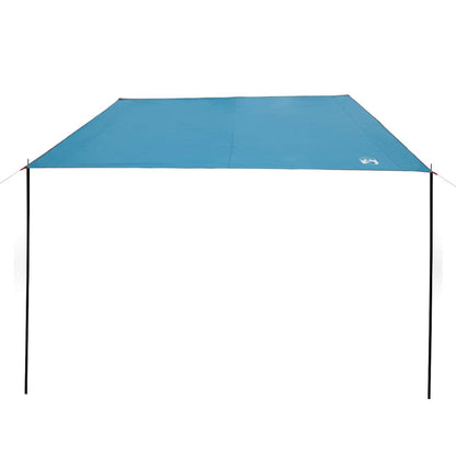 vidaXL Caravan Awning 240 x 460 cm Waterproof Blue Taffeta