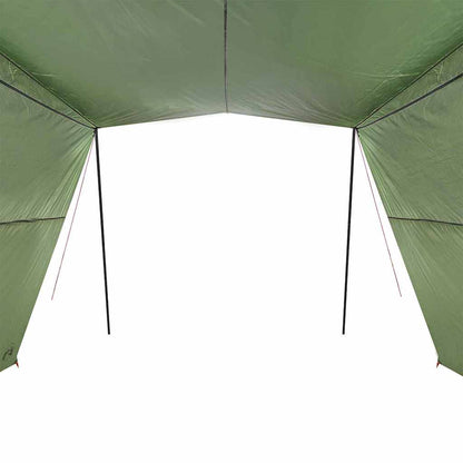 vidaXL Water Resistant Tarp -Person 250 x 240 x 220 cm Waterproof - Green